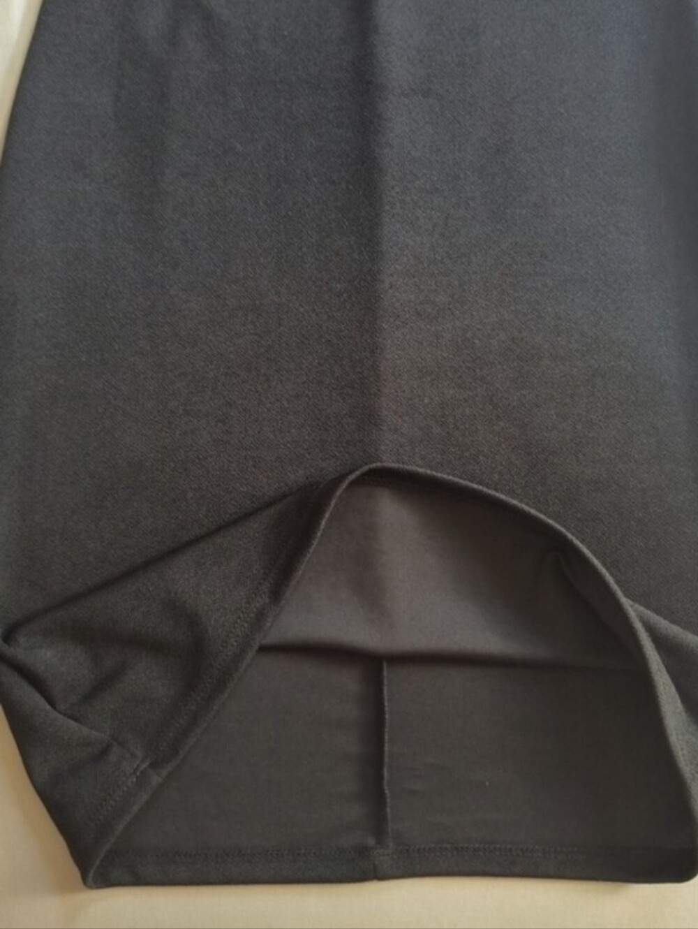 Off-Shoulder Black Ruffle Bodycon Dress - Picture 4 of 5